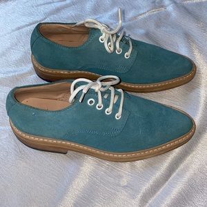 ‼️Sale ‼️New OLIVER CLARK Oxford blue suede women shoes  # 6